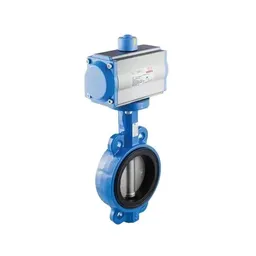Pneumatic Butterfly Control Valve,Single/Double Acting,GG25